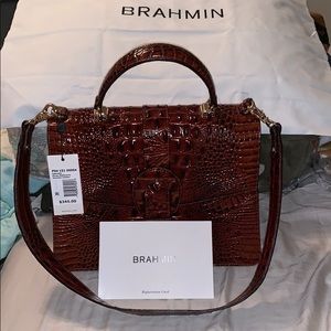 Gabriella Pecan Melbourne Brahmin purse